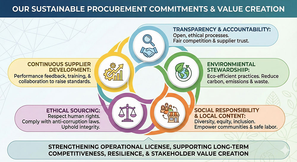 Empowering a Responsible Energy Future through Sustainable Procurement